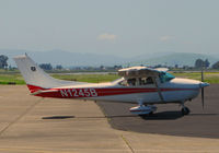 N1245B @ KAPC - Michigan-based 1975 Cessna 182P taxiing in @ Napa County Airport, CA - by Steve Nation