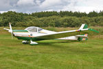 G-OSUT @ X5SB - Scheibe SF25C Falke at The Yorkshire Gliding Club, Sutton Bank, North Yorkshire in 2008. - by Malcolm Clarke