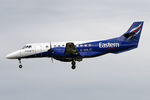 G-MAJC @ EGNT - British Aerospace Jetstream 41 on approach to Newcastle Airport, September 2008. - by Malcolm Clarke