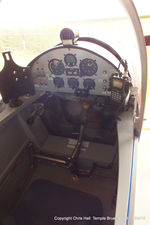 G-CIRE @ X4TB - Cockpit of John Evans little Corby Starlet - by Chris Hall