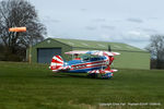 G-BSRH @ EGHP - departing from Popham - by Chris Hall