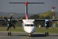 OE-LGL @ LOWG - Austrian Dash 8-400 arriving from STR @GRZ - by Stefan Mager