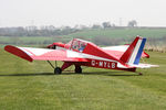 G-MYLB @ X5FB - Team Mini-Max 91 taxies out for take-off at Fishburn Airfield, April 2010. - by Malcolm Clarke