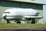 VP-CMN @ EGBP - stored outside the ASI hangar - by Chris Hall