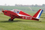 G-MYLB @ X5FB - Team Mini-Max 91 taxis out for take-off, Fishburn Airfield, April 2010. - by Malcolm Clarke