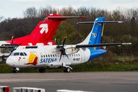 HK-4827X @ EDDR - ATR 42-500 - by Jerzy Maciaszek