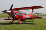 G-SJBI @ EGBR - Aviat Pitts S-2C Special. Winner of the 2010 John McLean Trophy competition at Breighton Airfield, April 17th 2010. - by Malcolm Clarke