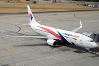 9M-MLI @ YPPH - Boeing 737-8FZ of Malaysia Airlines at Perth airport, wstern Australia - by Van Propeller
