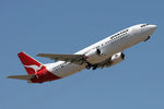 VH-TJT @ YPAD - Boeing 737-476 on take-off from Adelaide Airport in January 2008. - by Malcolm Clarke