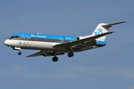 PH-KZO @ EGNT - 737-33A(QC) on approach to 25 at Newcastle Airport, October 2006. - by Malcolm Clarke