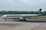 9V-STD @ WSSS - Singapore A333 just landed. - by FerryPNL