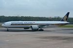 9V-SWY @ WSSS - Singapore B773 taxiing in. - by FerryPNL