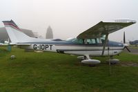 G-IOPT @ EGTR - Taken on a quiet cold and foggy day. With thanks to Elstree control tower who granted me authority to take photographs on the aerodrome. Previously N21585, D-ECVM and N182EE. Owned by Indy Oscar Group. - by Glyn Charles Jones