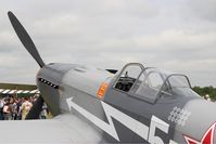 F-AZLY @ LFFQ - Yakovlev Yak-3U, Static display, La Ferté-Alais airfield (LFFQ) Airshow 2015 - by Yves-Q