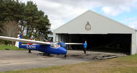 G-DCHU @ X6ET - Parked up at Easterton Gliding field, Elgin, Moray. - by Clive Pattle
