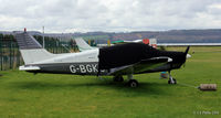 G-BGKS @ EGPN - On the grass at Dundee Riverside EGPN - by Clive Pattle