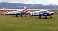 G-OWAP @ EGPN - Resting at Dundee Riverside EGPN - by Clive Pattle