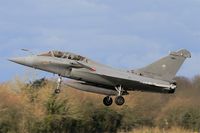 334 @ LFRB - Dassault Rafale B, On final for touch and go rwy 25L, Brest-Bretagne airport (LFRB-BES) - by Yves-Q
