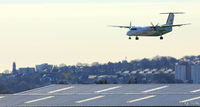 LN-WFP @ EGPD - Landing at Aberdeen EGPD/ABZ - by Clive Pattle