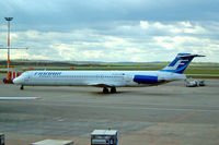 OH-LMW @ EFHK - McDonnell Douglas DC-9-82 [49905] (Finnair) Helsinki-Vantaa~OH 18/05/2003 - by Ray Barber