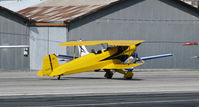N1017U @ SZP - Locally-based 1939 CASA 1-131 Jungmann taxiing @ Santa Paula Airport (Ventura County), CA - by Steve Nation
