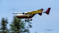 N2131X @ KAWO - Landing runway 16 @ KAWO - by Terry Green