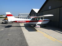 N7606V @ SZP - Locally-based 1977 Cessna R172K Skyhawk XP @ Santa Paula Airport (Ventura County), CA (now registered to owner in Lufkin, TX) - by Steve Nation