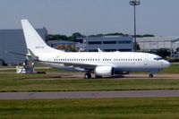 M53-01 @ EGSS - Boeing 737-7H6 [29274] (Royal Malaysian Air Force) Stansted~G 21/06/2003 - by Ray Barber