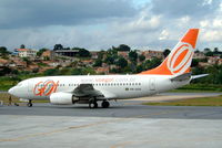 PR-GOG @ SBBH - Boeing 737-76Q [30275] (GOL Linhas Aereas Inteligentes) Belo Horizonte-Pampulha Int'l~PP 10/04/2003 - by Ray Barber