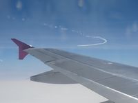 HA-LPT - View from seat 20A. 747 making sharp turn far away my plane.
W61051 KTW ---> BVA. - by KTW Spotter