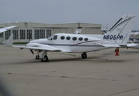 N805PR @ KSBA - 1985 Cessna 414A with winglets @ Santa Barbara Municipal Airport, CA - by Steve Nation