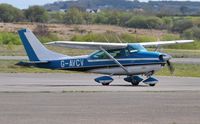 G-AVCV @ EGFH - Visiting Cessna Skylane. - by Roger Winser