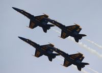 163442 @ LAL - F-18C Blue Angels - by Florida Metal