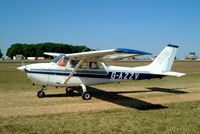 G-AZZV @ EGBP - R/Cessna F.172L Skyhawk [0883] Kemble~G 13/07/2003 - by Ray Barber