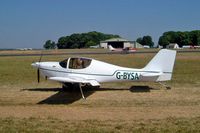 G-BYSA @ EGBP - Europa Avn Europa XS [PFA 247-13199] Kemble~G 13/07/2003 - by Ray Barber