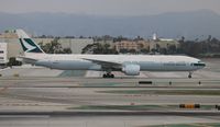 B-KQW @ LAX - Cathay Pacific - by Florida Metal