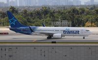 C-GTQB @ FLL - Air Transat - by Florida Metal