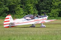 F-PXKE @ LFFQ - Mudry CAP-10B, Taxiing to parking area, La Ferté-Alais airfield (LFFQ) Airshow 2015 - by Yves-Q