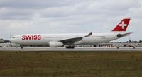 HB-JHA @ MIA - Swiss A330-300 - by Florida Metal