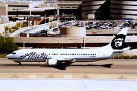 N793AS @ KPHX - Boeing 737-490 [28888] (Alaska Airlines) Phoenix-Sky Harbor Int'l~N 18/10/1998 - by Ray Barber