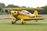 G-CCTF @ X5FB - Aerotek Pitts S-2A Special, Fishburn Airfield, August 2010. - by Malcolm Clarke
