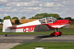 G-BFXR @ EGBR - Jodel D-112 at The Real Aeroplane Club's 'Summer Madness All Comers Fly-In', Breighton Airfield, August 2010. - by Malcolm Clarke