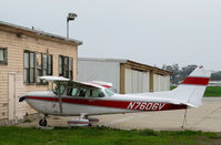 N7606V @ KSBA - Locally-based 1977 R172K Hawk XP @ Santa Barbara Municipal Airport, CA (now registered to Lufkin, TX owner) - by Steve Nation