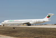 LZ-LDK @ LMML - McDonnell Douglas MD-82 LZ-LDK Bulgarian Air Charter - by Raymond Zammit