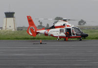 6586 @ KAPC - USCG Aerospatiale HH-65C from CGAS San Francisco, CA waiting for fuel @ Napa County Airport, CA - by Steve Nation