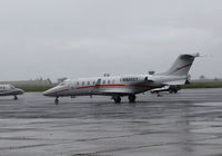 N925ST @ KAPC - Sierra Tri-Delta Inc. (Hawthorne, CA) 2012 Learjet 45 arriving in the rain @ Napa County Airport, CA - by Steve Nation