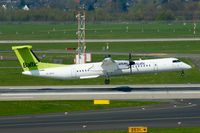 YL-BAJ @ EDDL - Air Baltic, seen here landing at Düsseldorf Int'l(EDDL) - by A. Gendorf