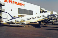 N596AR @ KSMO - Douglas DC-3R4D-3 [4877] Santa Monica-Municipal~N 11/10/1998 - by Ray Barber