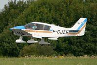 F-GJZE @ LFRB - Robin DR-400-120, On final rwy 25L, Brest-Bretagne airport (LFRB-BES) - by Yves-Q