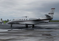 N611QS @ KAPC - NetJets 2005 Cessna 560XL Citation Excel arriving from KLAS in the rain @  Napa County Airport, CA - by Steve Nation